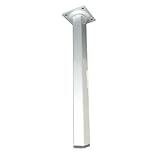 ヘティヒ スマートレグ 角脚 300mm シルバー