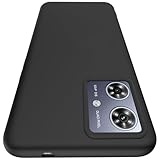 Moto G64 5G 用 ケース Moto G64y 5G 用 ケース シリコン質感 TPU モトローラ モト G64 5G スマホケース 耐衝撃 衝撃吸収 柔軟性 米軍MIL規格 ストラップホール付き 薄型 軽量 擦り傷防止 カメラ保護 スリム 人気 携帯カバー 黒 R104-PYMS-G64-HEI