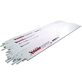 DISSTON 6490 – 10t blu-mol 9で。14 TPIバイメタルメタル切削Xtreme解体Reciprocating Sawブレード、10パック