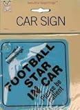 BEAUTIFUL BEGINNINGS Blue Car Signs by Beautiful Beginnings