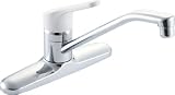 LIXIL(リクシル) INAX キッチン用水栓金具 シングルレバー混合水栓 ノルマーレ(エコハンドル) 呼び径13mm 吐水口長さ260mm SF-HE430SY