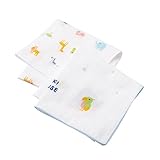 mikihouse ミキハウス（ベビー） 2枚組ガーゼタオルセット（46-8302-616） フリー(３５×７０cm) ,ブルー（15）