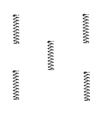 kingTTC ステンレスニッパー用交換バネ 5個入 #SR