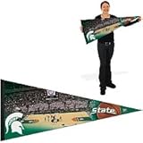 Michigan State Spartansバスケットボールペナント: 17 x 40 Stadiumプレミアムペナント