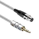 ipovoq K712 pro K702 Q701 K240 mk2 K271 K181 交換 ヘッドホン ケーブル 1.2m ミニxlr リケーブル 3.5mm ミニxlr ヘッドホン ケーブル K240s k701 対応 単結晶銅 occ cable イヤホン ミニ キャノン 交換 1.2 メートル