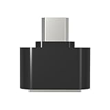 5pcs Micro USB to USB2.0 OTG Expansion Adapter, Bolayu For Cell Phone Android Black [並行輸入品]