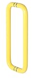 アクリルレインボーハンドル 両面 イエロー　30φ600mm (AK-101-R-30-600-YE)　10組入