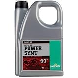 モトレックス(Motorex) デイトナ バイク用 エンジンオイル 4サイクル 10W-50 化学合成油 POWER SYNT 4T 4L 97785