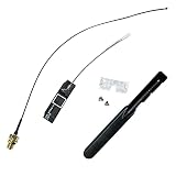 HSSDTECH WIFI アンテナ 00XJ126 00XJ095 03T7203 Lenovo 用 ThinkCentre TINY 5 M920q 10RR 10RS 10RT 10RU 10SY 10T1 10V8 M920x 10S0 10S1 10S2 10S3 M720q 10T7 10T8 10T9 10TA 10TC 10U8 10U9 P330