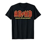 ADHD おもしろい Hey Look a SQUIRREL ADHD Tシャツ
