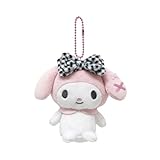 ケイカンパニー(K Company) マイメロディ・クロミ (おそろいギンガムチェックシリーズ)ボールチェーンマスコット マイメロディ MKO-BM-MM H104×W118×D67mm
