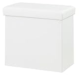 AZUMAYA ボックススツール オットマンテーブル LFS-814WH