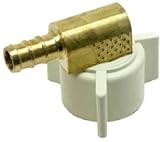 Watts Brass & Tubular LF P-336 3/8-Inch Brass Barb x 1/2-Inch Female Pipe Thread Swivel Elbow Pex Ad
