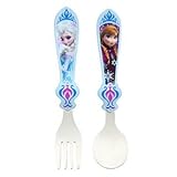 Disney Store Frozen Anna And Elsa Flatware - Original 2013 Design by Disney Frozen