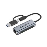 WAVLINK USB-C 2.5G有線LANアダプター/USB-C USB3.0 2in1 LAN変換コンバーター/RJ45 ギガビットイーサネット/10/100/1000/2500 Mbps/高速転送/コンパクト/在宅勤務、オンライン授業またはオンライン会議に適用/Windows 7/8/10、Mac OS 10.14.3またその以降、Linux3.2,、Chrome OSなどに対応 …