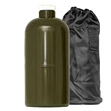 [PLOW（プラウ）] ガソリン携行缶 1L 消防法適合品 スチール 給油ノズル付き グリーン アーミーグリーン ジェリ缶【PH-GT1】