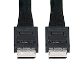 OCuLink PCIe 4.0 PCI-Express SFF-8611 4i - OCuLink SFF-8611 データアクティブケーブル（eGPU SSD 外付けグラフィックカード用、20cm）
