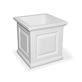 Mayne 5865-W Nantucket 16x16 Planter White