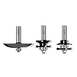Timberline TRS-280 Cove Raised Panel 1/2-Inch Shank Door Making Router Bit Set, 3-Piece [並行輸入品]