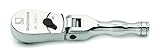 GearWrench 81212F 3/8-Inch Drive Stubby Flex Head Ratchet with Full Polish with 84T [並行輸入品]