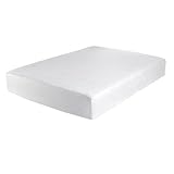 Levinsohn Soft Terry Top Waterproof Mattress Protector Double Layer Protection White Full [並行輸入品]