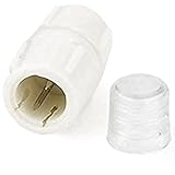 WYZworks LEDロープアクセサリーキット3 / 8 ' – 1pcエンドキャップ& 1pcコネクター