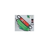 BL61516 ハンドリール　100V　3芯×10m　緑　アース過負荷漏電しゃ断器付