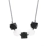 Silicone Teething Necklace - 4 Color Choices - Baby Safe For Mom To Wear - BPA-Free Beads To Chew - 