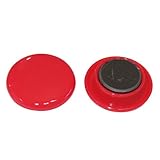 ミツヤ カラーマグネットパック 30mm 赤 5個入 CM-30P-RD