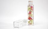 ■配送方法当店おまかせ■5本 150ml 高さ約16.8cm ハーバリウム 角型 ガラス瓶 ガラスボトル キャップ付き【3/16入荷】