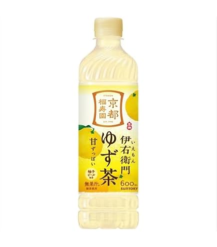 サントリー 伊右衛門 ゆず茶 お茶 600ml×24本　おまとめ買い Amazon.co.jp: サントリー 伊右衛門 ゆず茶 お茶 600ml×24本 : 食品