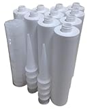 日本製 | コーキングガン用 空カートリッジ容器 プラスチック製 330ml × 10本