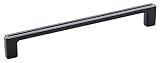 Amerock BP54003SBK Polara Appliance Pull, Silvered Black, 12-Inch Center-to-Center [並行輸入品]