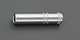 エスコ 1/4"sqx12mm[HPQ]ディープソケット EA617XE-12
