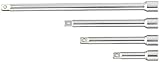 Tooluxe 00226L 3/8" Drive Ratchet Extension Bar Set (4-Piece) [並行輸入品]