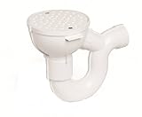 Oatey 42724 PVC Integral Drain with Pトラップ、2インチ