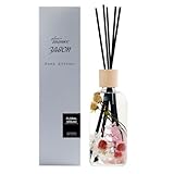 プルプラ ZABON リードディフューザー ルームフレグランス 500ml 大容量 約6ヶ月分 芳香剤 スティック付き ドライフラワー ハーバーリウム (フローラルドリーム)