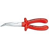 KNIPEX（クニペックス）2627-200 絶縁40゜先曲ラジオペンチ 1000V