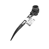 MONO(アークランドサカモト) 両口ショートラチェットレンチ 19×24S ブラック