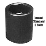 K Tool International KTI33222 Socket Impact .69 Inch 0.5 Inch Drive Deep 6 Point