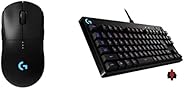 【セット買い】 Logicool G ゲーミングマウス + ゲーミングキーボード G-PPD-002WLr + G-PKB-002LN