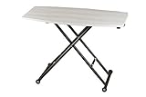 sunneed 昇降テーブル ホワイト色 HD-1050WWH