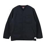Nanga タキビリップストップインナーダウンカーディガン（メンズ） / TAKIBI RIPSTOP INNER DOWN CARDIGAN N1RI BLK ［23FW］L