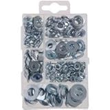 Hillman Fastener Corp :キットフラットロックand座金130208 2pk