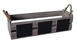 チャンのFP-3770黒板木製長方形レッジプランターボックス