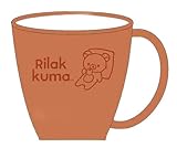 マリモクラフト リラックマ Rilakkuma ランチシリーズ マグカップL レッド ベーシックリラックマ ホームカフェ W120×H90×D90mm MRK-651