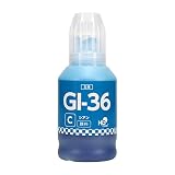 インクのチップス キャノン用 GI-36C 互換インクボトル シアン 顔料 GX4030 / GX5030 / GX5130 / GX5530 / GX6030 / GX6530 / GX7030 / GX7130 対応