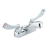 Moen 8215 COMMERCIAL m-dura 4インチセンターセット洗面所蛇口2.2 GPM、クロム