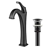 Kraus Arloシングルハンドルバスルーム洗面台蛇口 KBF-1201MB