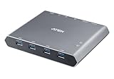 ATEN 8K対応 2ポート USB-C KVMスイッチ（DisplayPort/USB-C/USB3.2 ドッキングステーション付き）/ Duo Flex US3311